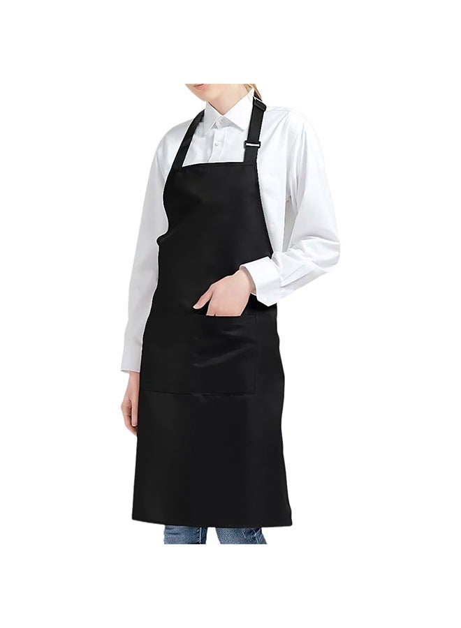 Kitchen Aprons, Kitchen Adjustable Bib Apron Pockets, Waterdrop Resistant Cooking Kitchen Apron for Men, Home, Baking, Gardening, BBQ, Craft, Restaurant - Image 1