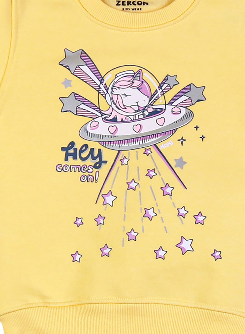 Zercon Winter Pajama Set for Girls  2221 - Image 2