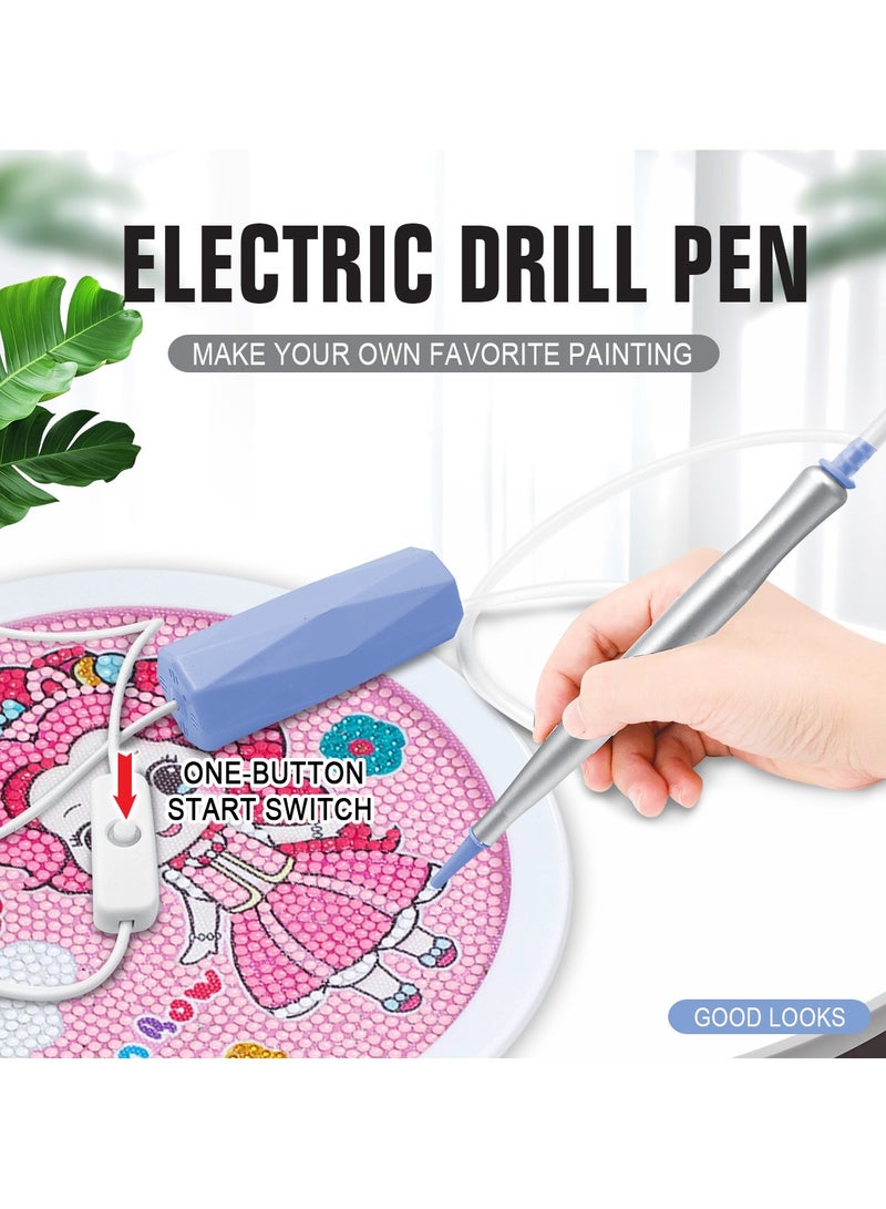 general Electric Diamond Painting Pen Diamond Painting DIY Tool Set Rhinestone Application Tool High-Efficiency Diamond Painting Tool Rhinestone Application Aid - Image 2