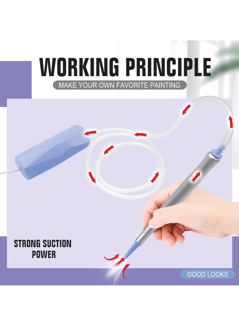 general Electric Diamond Painting Pen Diamond Painting DIY Tool Set Rhinestone Application Tool High-Efficiency Diamond Painting Tool Rhinestone Application Aid - Image 4