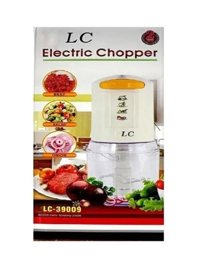 ال سي مفرمة طعام كهربائية 300 واط – سعة 0.5 لتر للاستخدام اليومي - Image 2