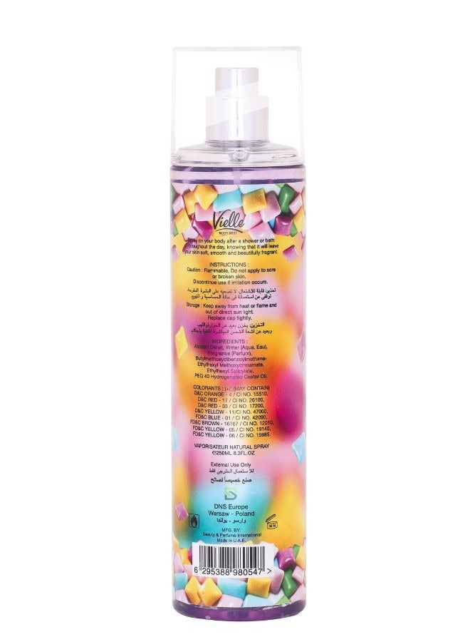 Vielle Body Mist Bubble Gum 250ml - Image 2