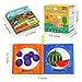 Dr.Rapeti DrRapeti Soft Cloth Books Baby Books Bath Books 6Pack for Baby Infant Toddler Kids Crinkle Squeaky Washable Chewable NonToxic Early Educational Giftable - Image 3
