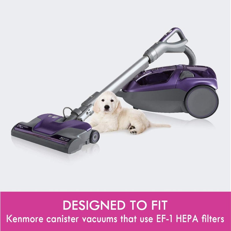 Kenmore 53295 EF1 HEPA Media Vacuum Cleaner Exhaust Air Filter for Upright and Canister VacuumsWhite - Image 3