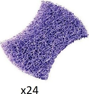 3M Scotch Brite Purple Scrubbing Sponge 24 Pack SB2020