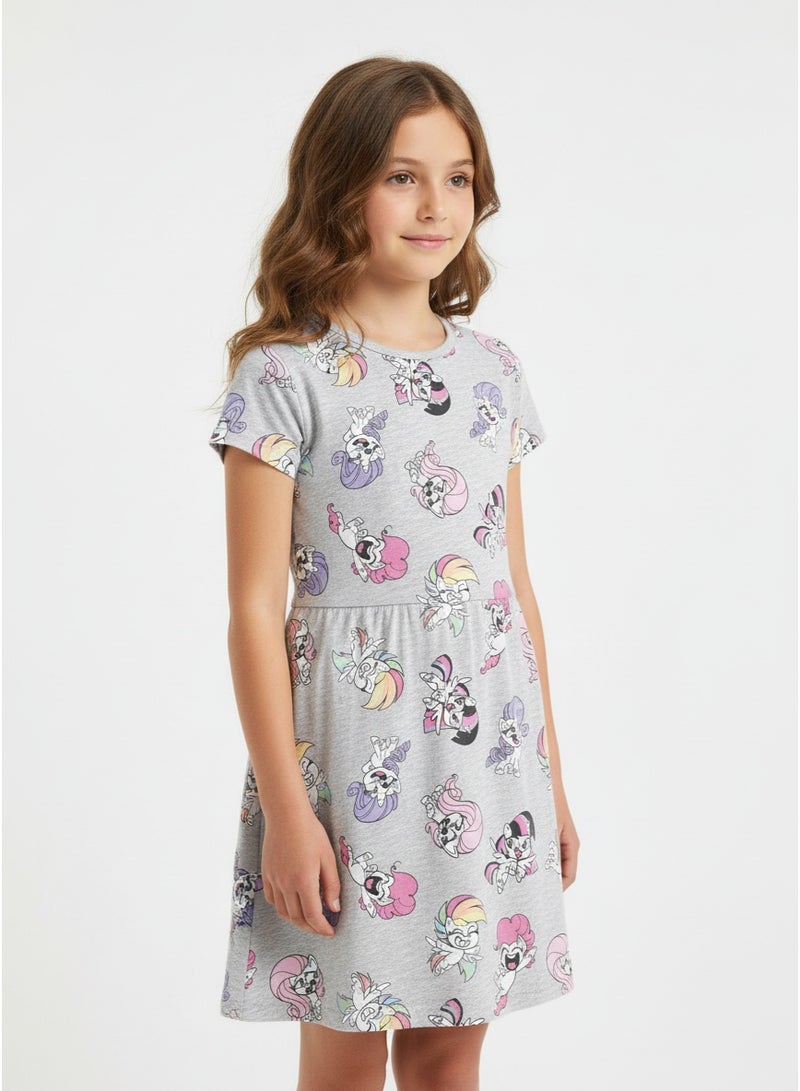 my little Pony DRESS GIRLS MLP SS 2-8 YRS JK-PBMLGDR018 - Image 2