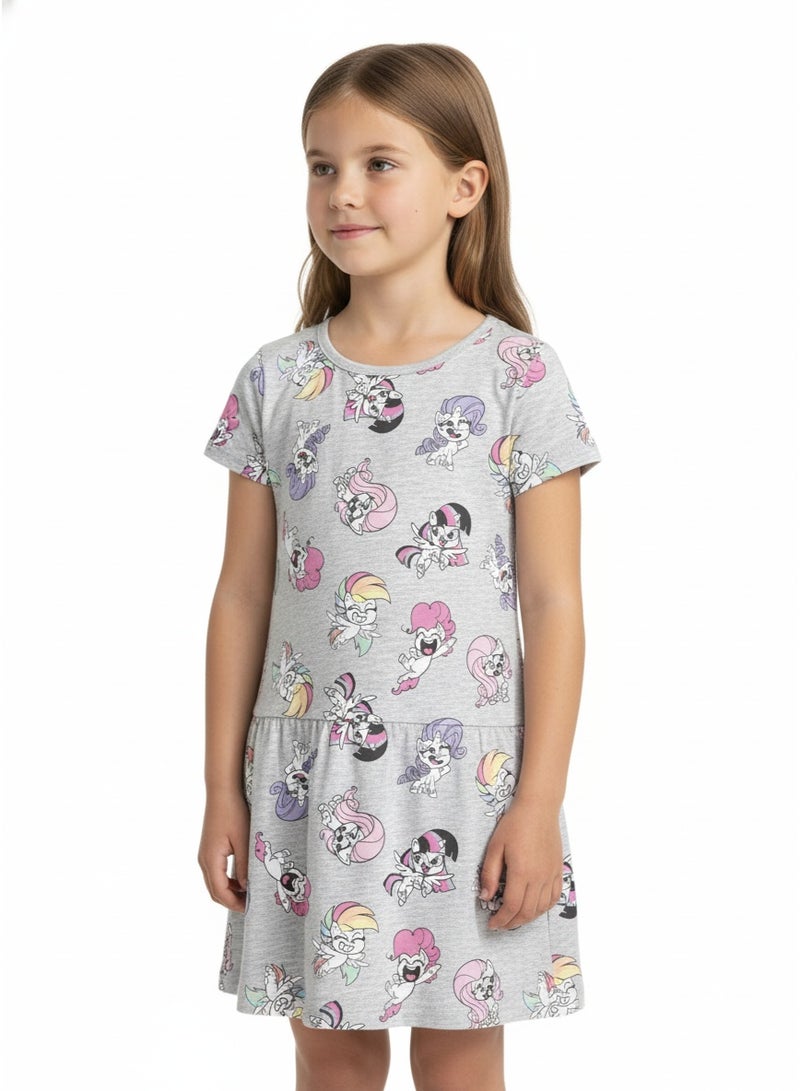 my little Pony DRESS GIRLS MLP SS 2-8 YRS JK-PBMLGDR018 - Image 1