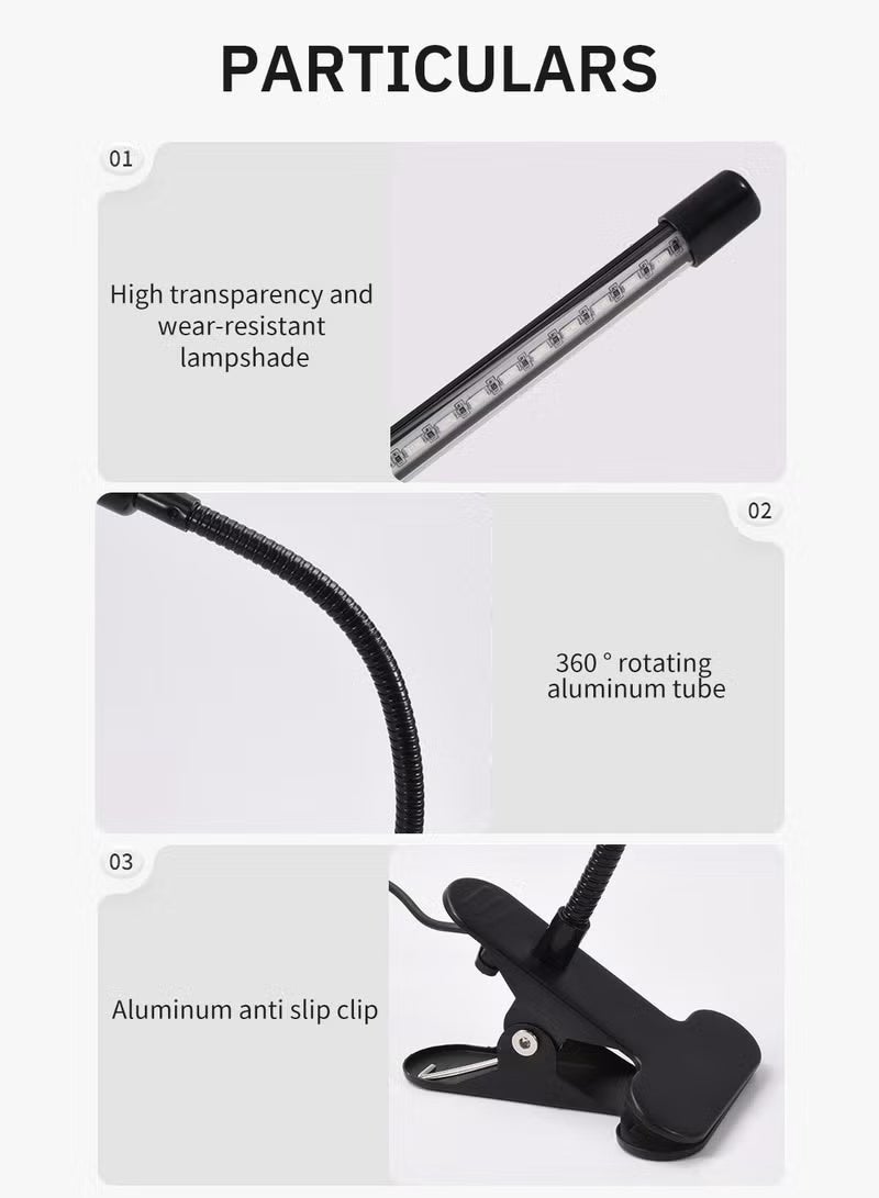 تنمو ضوء مع حامل 4 أضواء تنمو الرأس للنباتات الداخلية مع الطيف الأحمر الأزرق LED تنمو ضوء قابل للتعديل معقوفة مناسبة لنمو النباتات المختلفة - Image 5