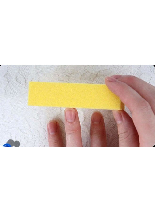 ONWON 6 Pcs Nail File And 6 Pcs Buffer,Professional Double Sided 100/180 Grit Nail Files Sanding Nail Polisher Art Pedicure Manicure Nail Files Manicure Kit Rectangular Art Care Buffer Block Tools - Image 5