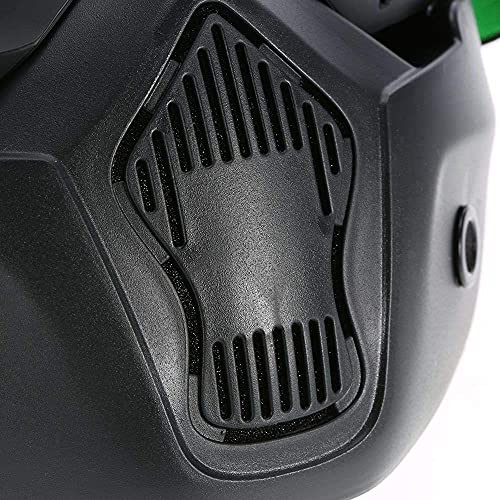 Ramanta Goggle Face Mask Anti Scratch UV Protective Face & Eyewear Mask Storm Trooper Detachable Goggles Face Mask Windproof Dirt Shield with Soft Foam Padded for Cycling, Bikes, Off Road (Rainbow) - Image 5