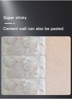 8-Piece Self-adhesive 3D Waterproof And Oil Proof Foam Wallpaper 60*30cm - pzsku/Z313546940FD6BADEC957Z/45/_/1667187174/d6e385be-9787-4542-b394-c764cc92a935