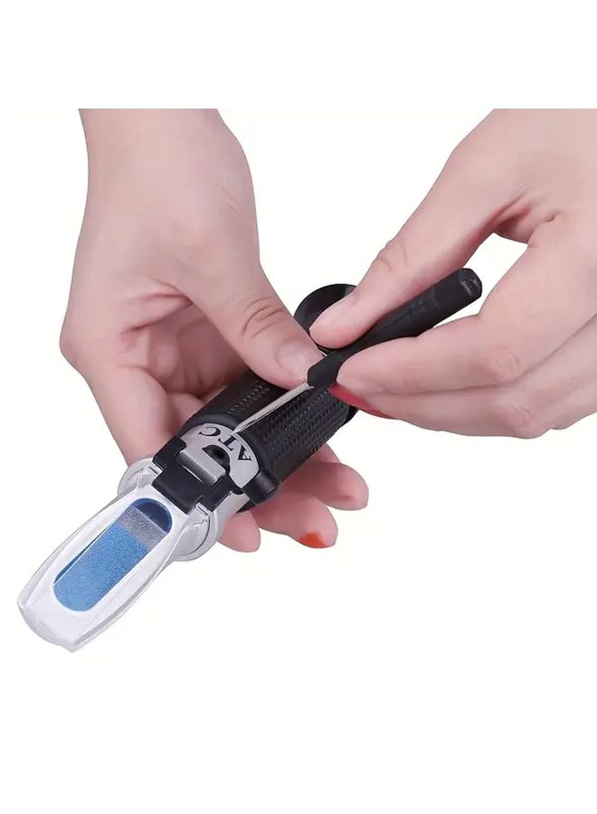 Dual Scale Refractometer For Beer And Wine Brewing With ATC - Image 3