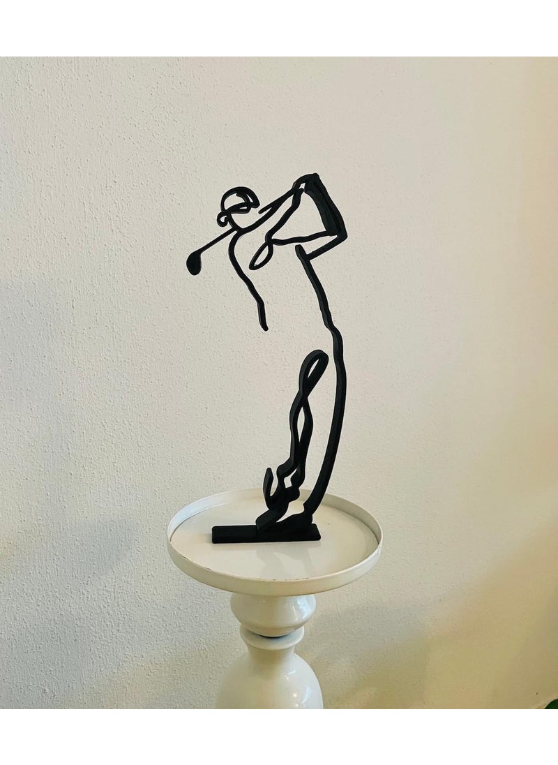 EROTNGO EROTNGO Premium Golf Clubs Desktop Set EcoFriendly BioPlastic Golf Furniture for Enthusiasts for Golf Lovers 