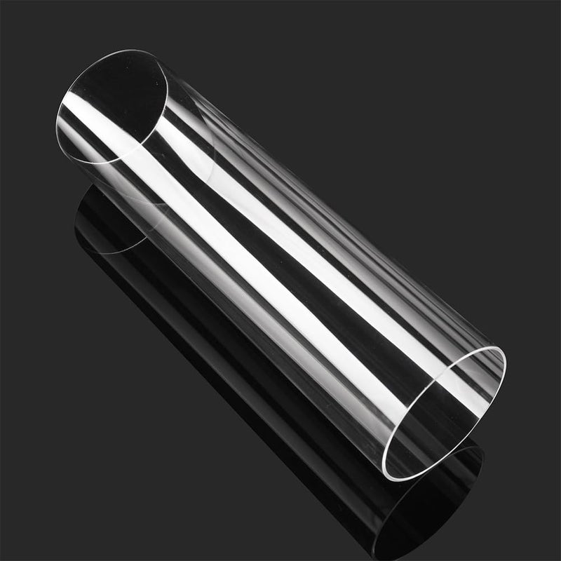 JoyTube PC Plastic Pipe Rigid Round Tube 3590mm OD x 3486mm 96245mm Length DIY Chemical Resistant High Impact Polycarbonate Tubing for Lighting Mechanical equipment containers 1 Pcs - Image 2