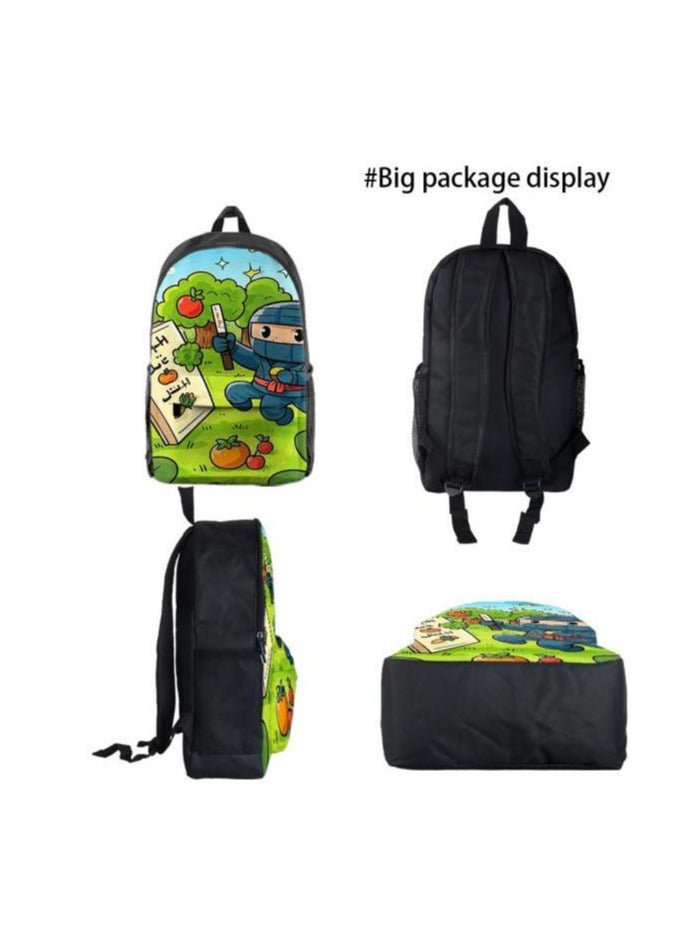 Universal cartoon new three-piece schoolbag - 641  - Image 4