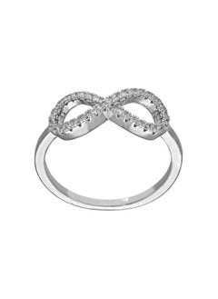 "Endless Love: The Infinity Ring in Silver 925 - A Timeless Symbol of Eternal Connection and Commitment, Expertly Crafted to Celebrate Unbreakable Bonds, Perfect for Commemorating Life's Most Cherished Moments and Relationships."
