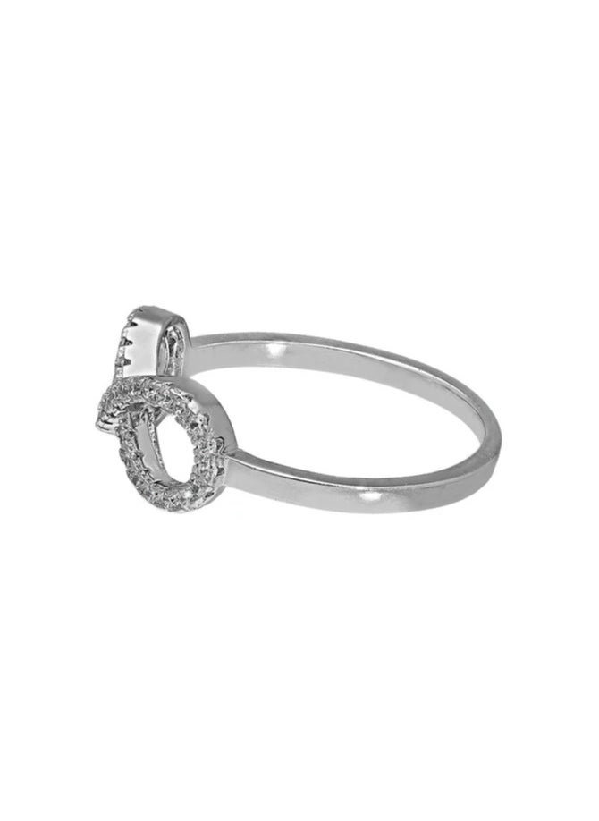 Generic - "Endless Love: The Infinity Ring in Silver 925 - A Timeless Symbol of Eternal Connection and Commitment, Expertly Crafted to Celebrate Unbreakable Bonds, Perfect for Commemorating Life's Most Cherished Moments and Relationships." - Image 1