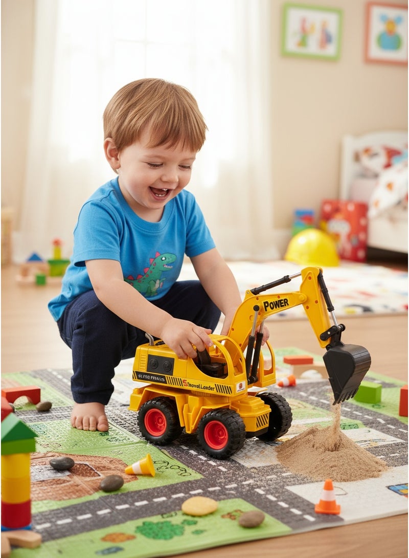 Shovel Loader Construction Truck Toy – Realistic Excavator for Kids Ages 3+ - Image 2