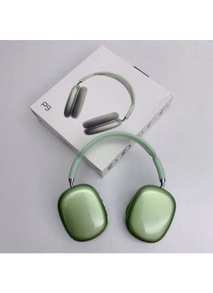 P9 Wireless Bluetooth Sports Headset Heavy Bass Light green