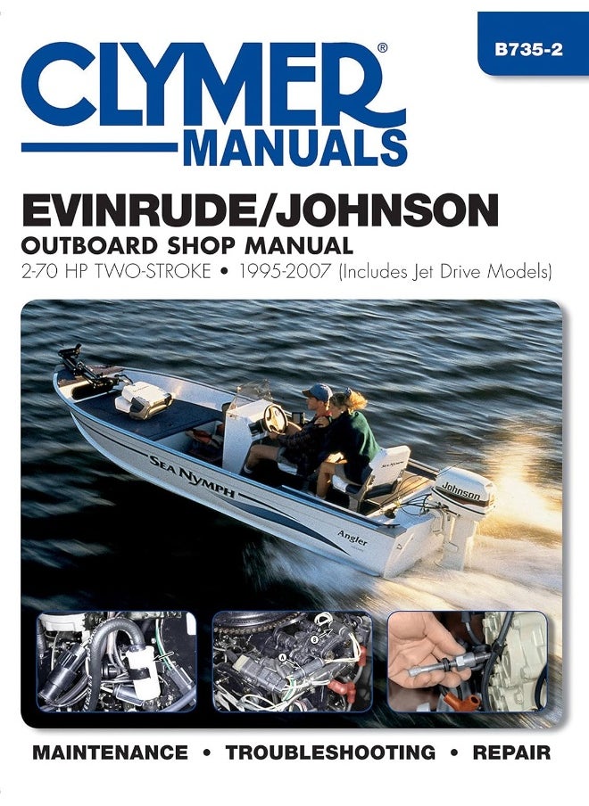 Evinrude/Johnson 2-70 HP 2-Stroke Outboards Includes Jet Drive Models (1995-2003) Service Repair Manual: 1995-2007  - Image 2