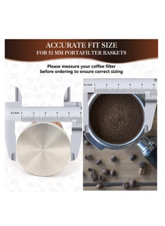 XiuWoo 23 PCS Coffee Tamper Set, Espresso Accessories Kit Barista Kit, with Espresso Tamper 51mm, Coffee Stirrer, Frothing Pitcher, Tamper Mat, Latte Art Pen, Sandalwood Tamper for Espresso Machine  - Image 5
