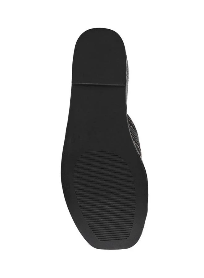 Steve Madden  Justice Black Women's Wedge Sandals for Women | Best Price UAE