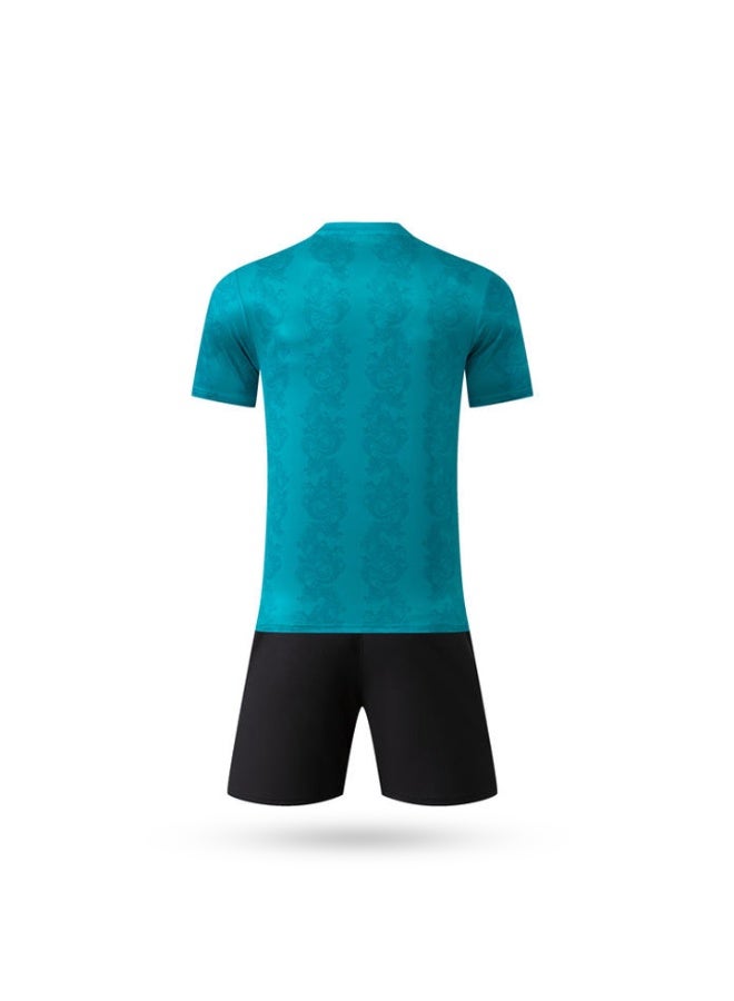 أتش برو قميص تدريب كرة القدم المخصّص إتش إم سبورتس آيرون سايد برو HMSYL9253 | باللون الأزرق | مع تخصيص اسم الفريق والرقم والشعار. - Image 3