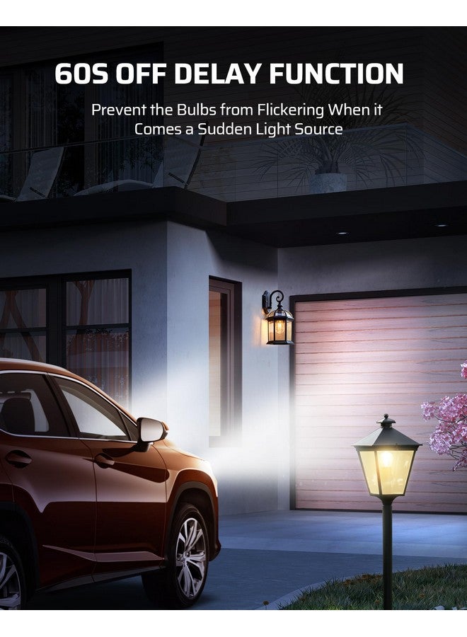 DEWENWILS Light Sensor Socket, Dusk to Dawn Sensor Socket, Light Bulb Socket for Light Fixtures, Compatible with Incandescent/CFL/LED/Halogen Bulbs, 4 Pack - Image 3