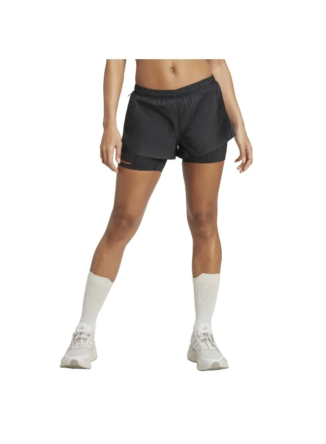 adidas Adidas Adi365 Hk2In1 W Black Shorts (1/2) Shorts For Women