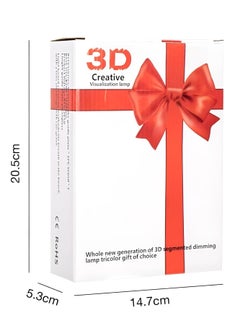 Plan A Creative 3D LED Lamp – Desk Decor Table Lamp Bedroom Creative Night Light for Kids Adults Birthday Holiday Gifts for Boys Girls (Bear)  - Image 5