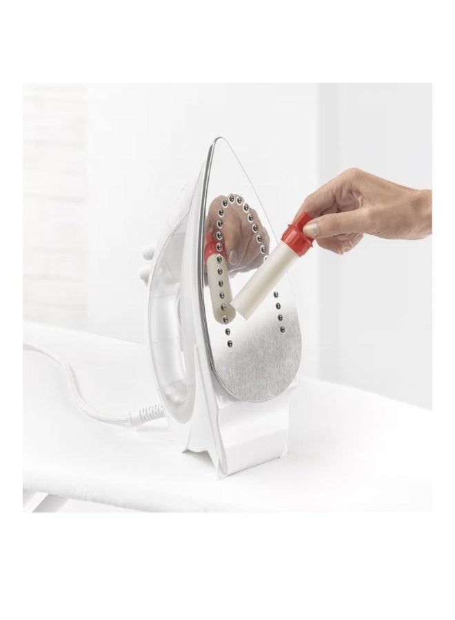 Rayen Iron Cleaner Stick – Removes Burn Marks & Residue Instantly, Restores Iron Soleplate Shine – White 6163.01. - Image 2