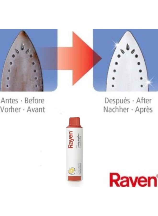 Rayen Iron Cleaner Stick – Removes Burn Marks & Residue Instantly, Restores Iron Soleplate Shine – White 6163.01. - Image 3