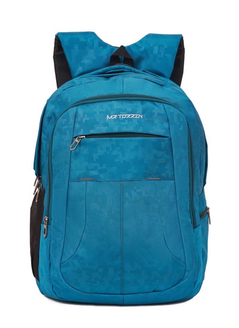 STORYTELLER - MRTORRIN Luminar Laptop Back Pack stylish  Durable and Trendsetting backpack for Unisex 21'' Navy - Image 1