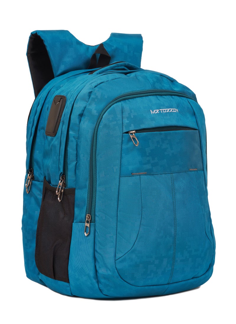 STORYTELLER - MRTORRIN Luminar Laptop Back Pack stylish  Durable and Trendsetting backpack for Unisex 21'' Navy - Image 1