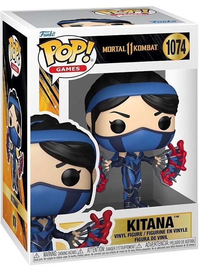 Funko Funko POP! Games Mortal Kombat 11 Kitana Vinyl Figure (10.3 cm)  - Image 1