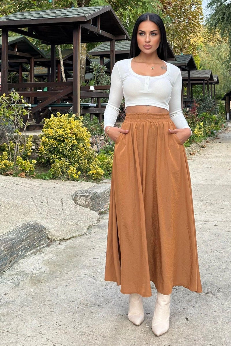 Weshaya تنورة نسائية بني جمل - Image 3