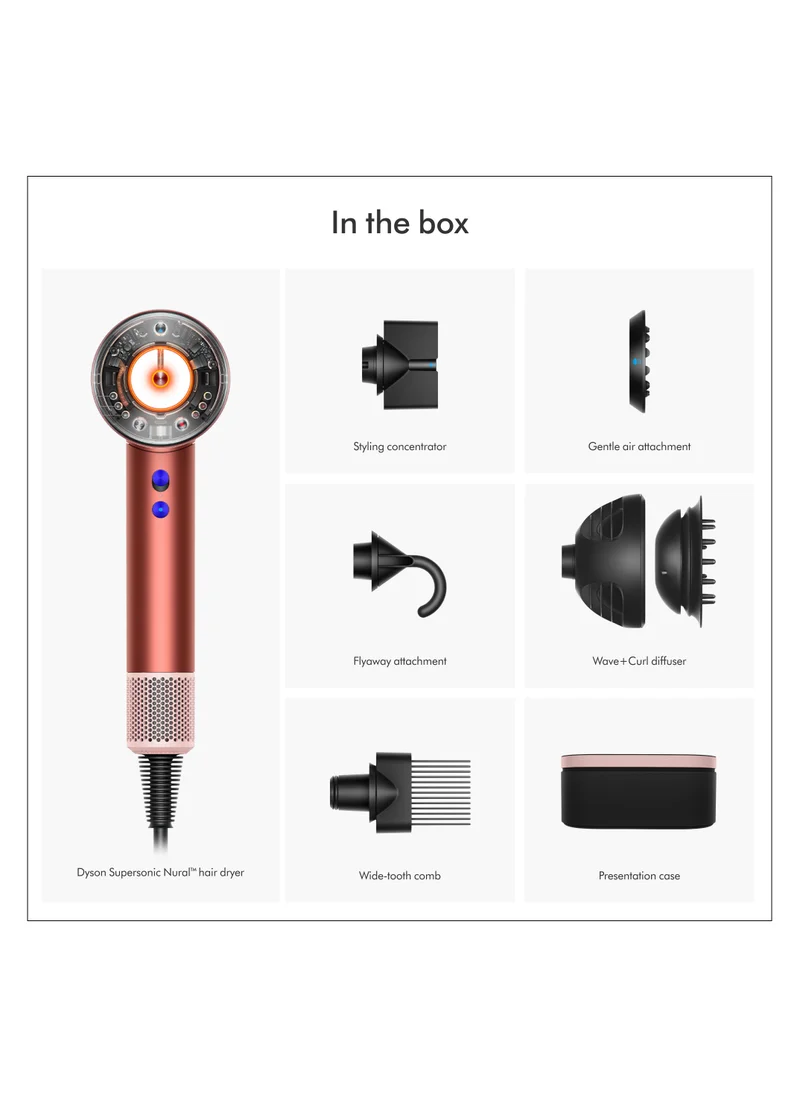 dyson Dyson Supersonic Nural™ hair dryer (Strawberry Bronze/Blush Pink)