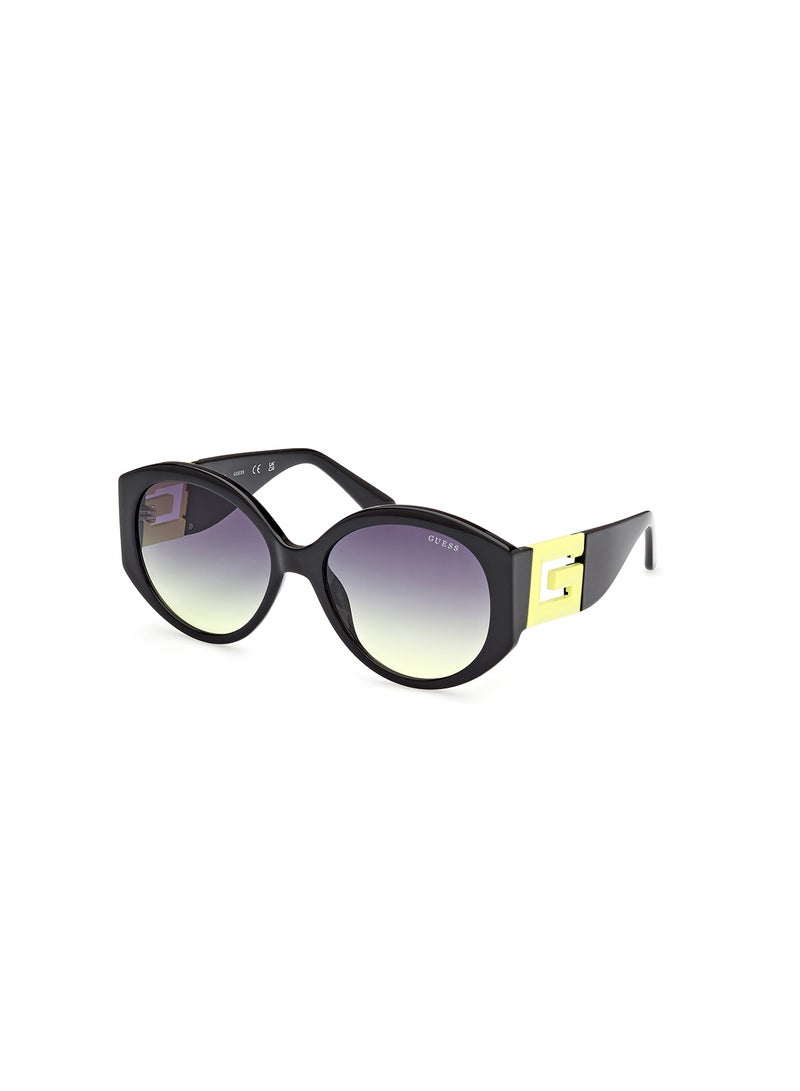 GUESS Women's UV Protection Round Sunglasses - GU791741B56 - Lens Size: 56 Mm - Image 1