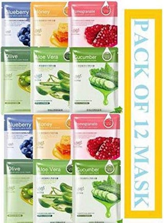 Hchana Pack Of 12 Serum Face Sheet Mask For Skin Protection (360Gm) - pzsku/Z31363BB401313C2EDD43Z/45/_/1690020207/6a5c15b1-bb0b-4a27-a6f1-8f218fa8588c
