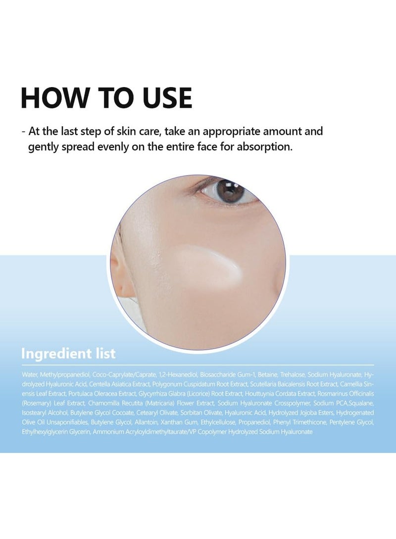 ISNTREE-HYALURONIC ACID AQUA GEL CREAM 100ML - Image 3