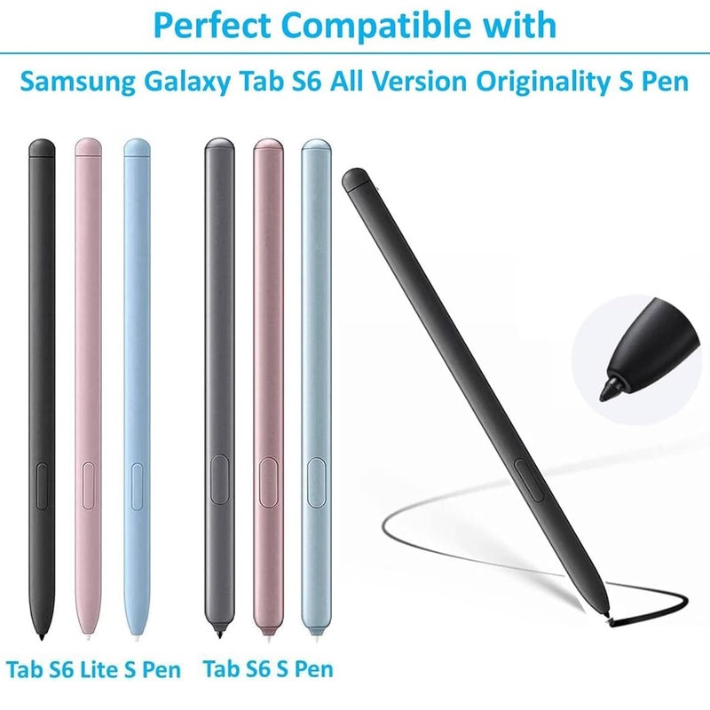 Sounce Stylus Pen Nib Replacement Nibs for Samsung S Pen Refill Tool Set Compatible with Spen Tab S6 S7+ Lite Note10 Note20 Nib Tip (Stylus Pen Not Included) - Black - Image 4