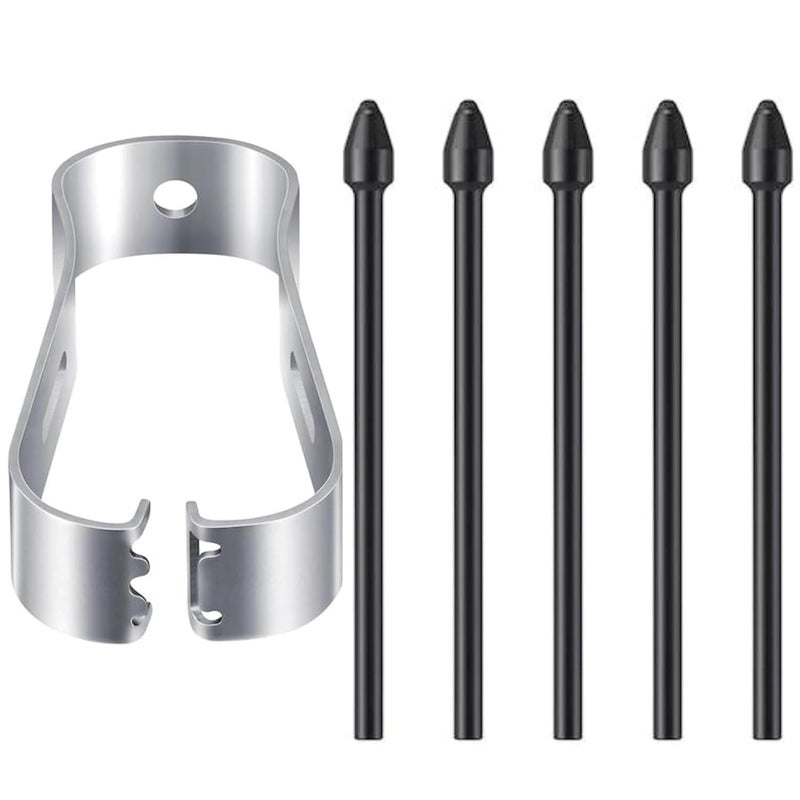 Sounce Stylus Pen Nib Replacement Nibs for Samsung S Pen Refill Tool Set Compatible with Spen Tab S6 S7+ Lite Note10 Note20 Nib Tip (Stylus Pen Not Included) - Black - Image 1