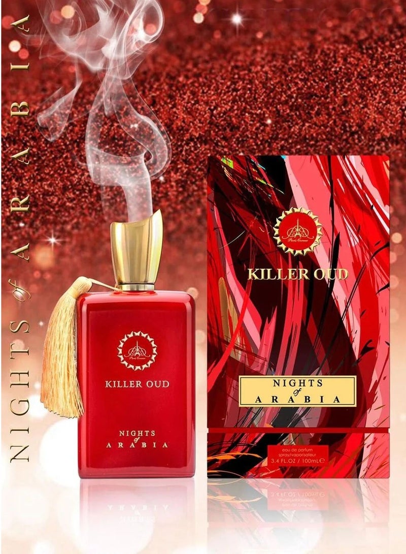 Killer oud Nights Of Arabia by Killer Oud Eau de Parfum 100ml - Image 1