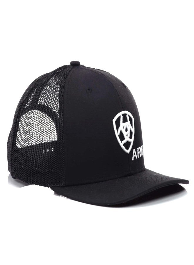 ARIAT Shield Richardson 112 Snapback Cap Black One Size - Image 2