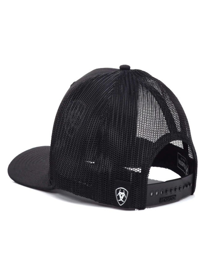 ARIAT Shield Richardson 112 Snapback Cap Black One Size - Image 5