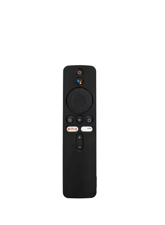 Silicone Case for Xiaomi Mi Box S/4X Mi TV Stick Smart Tv Box Controller Remote Skin Sleeve Shockproof Protector For Mi TV- Black