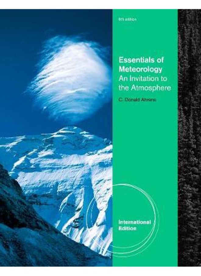 Essentials of Meteorology: International Edition 
