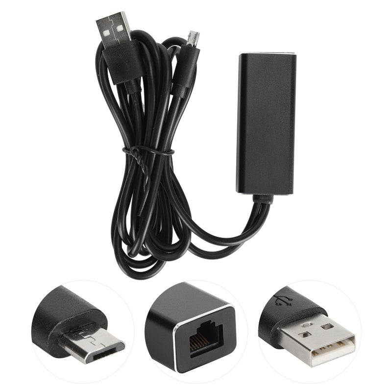 Micro USB to RJ45 Ethernet Adapter 10/100Mbps Conversion Transmission for TV Sticks - Image 5