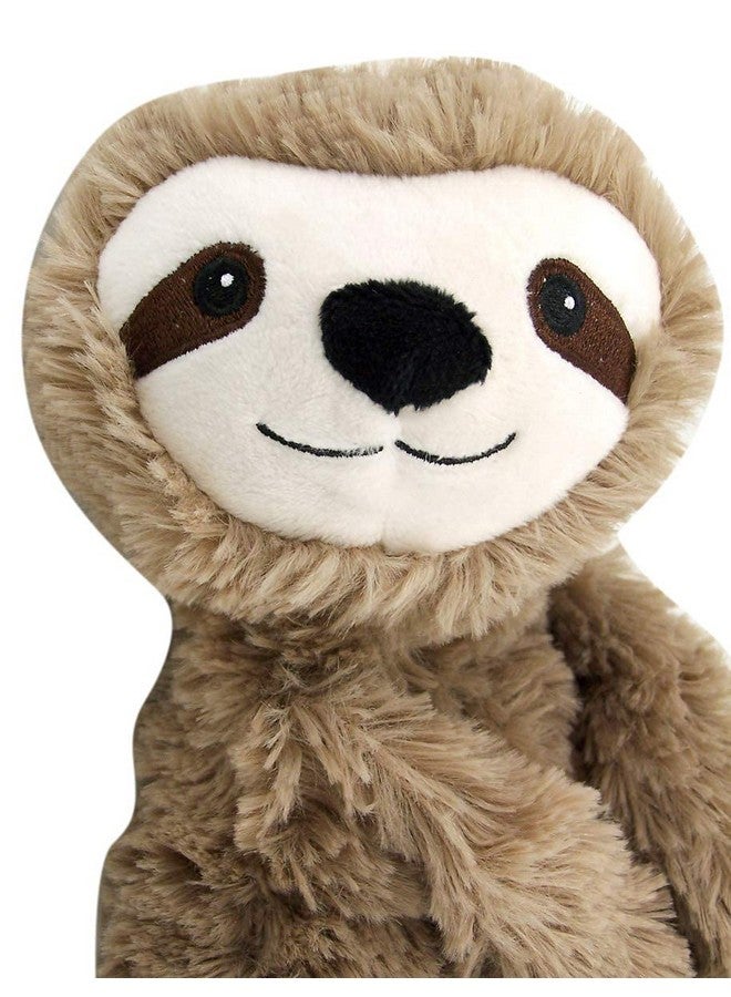 warmies Hugs Duo, Microwavable & Weighted Stuffed Animals, Sloth - Heated Stuffed Animal Plushie for Warmth & Comfort - Cute Soft Plush Toys for Adults & Children (Boys, Girls, Babies & Toddlers) - Image 4