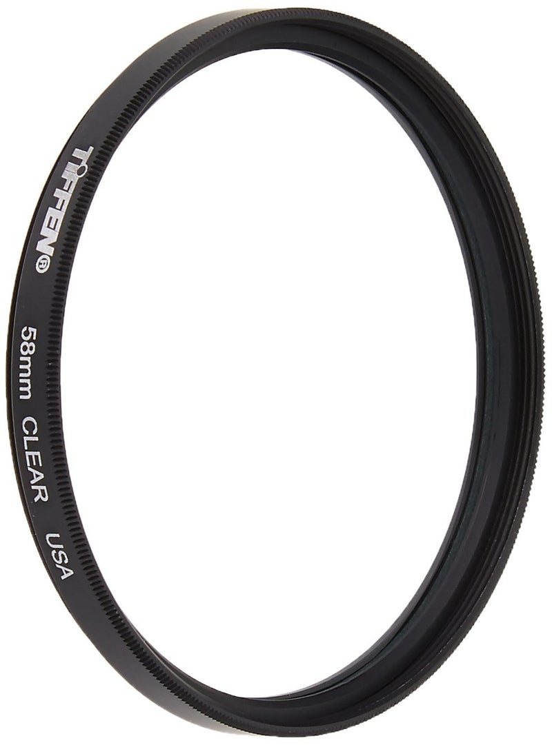 Tiffen 58CLR 58mm Clear Camera Lens Filter - Image 2